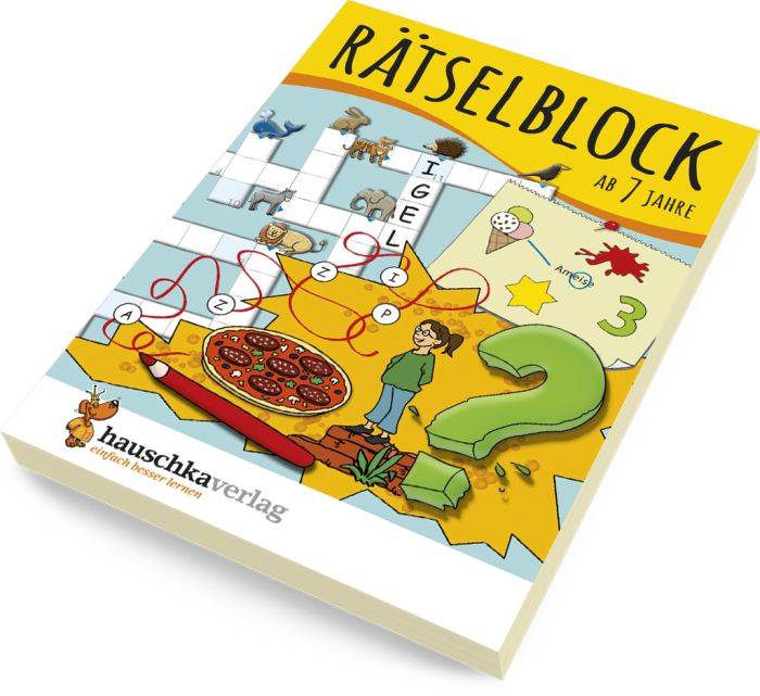 Rätselblock ab 7 Jahre, Band 1
