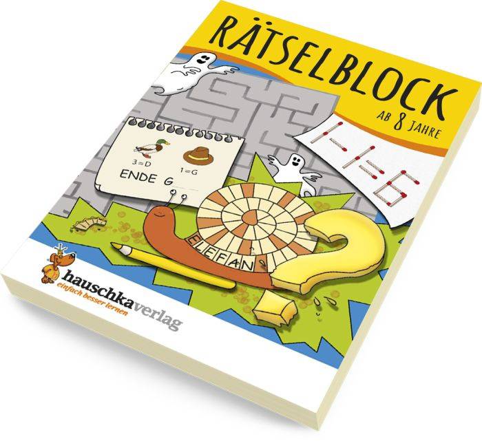 Rätselblock ab 8 Jahre, Band 1