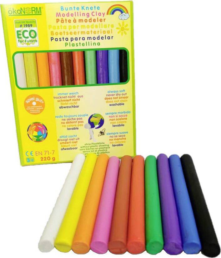 Vedes Bunte Knete 220g Stangen