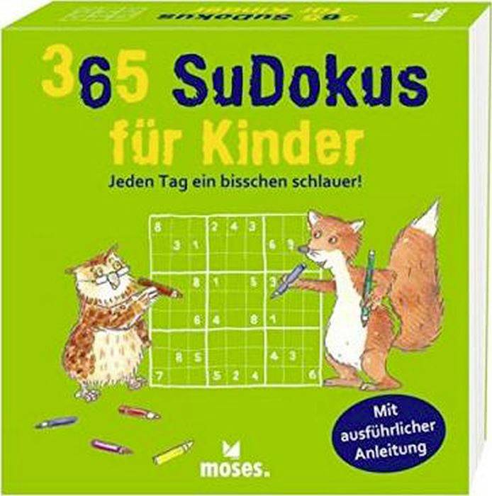 moses 365 Sudokus für Kinder 108375