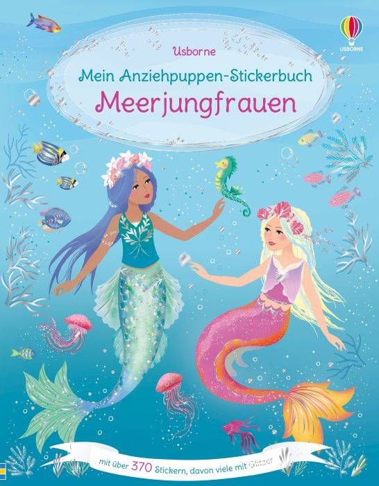 Vedes Anziehpuppen-Stickerbuch: Meerjungfrau 791441