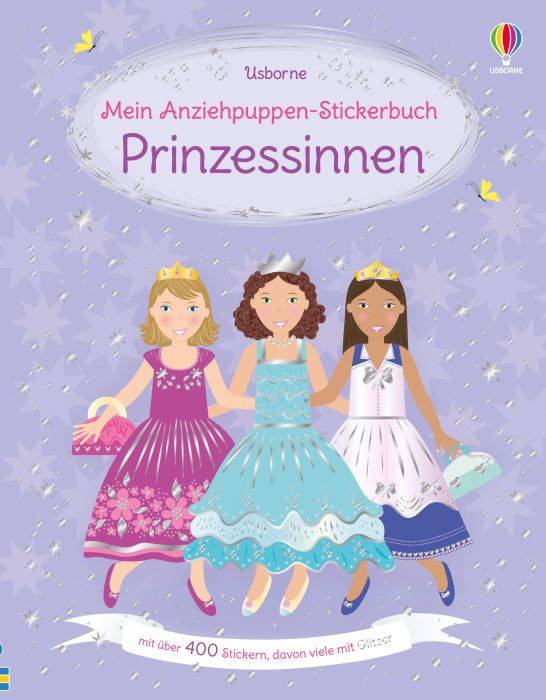 Vedes Anziehpuppen-Stickerbuch: Prinzessin 791510
