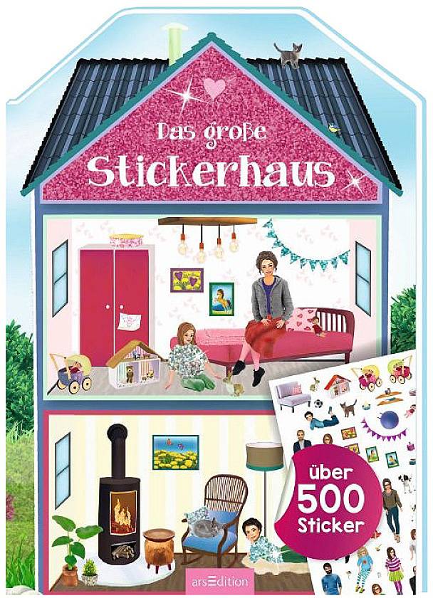 ars Edition - Das große Stickerhaus 133697