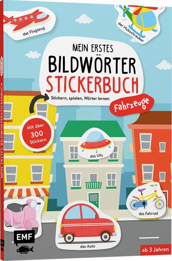 Erstes Bildwörter Stickerbuch Fahrzeug 330/93221