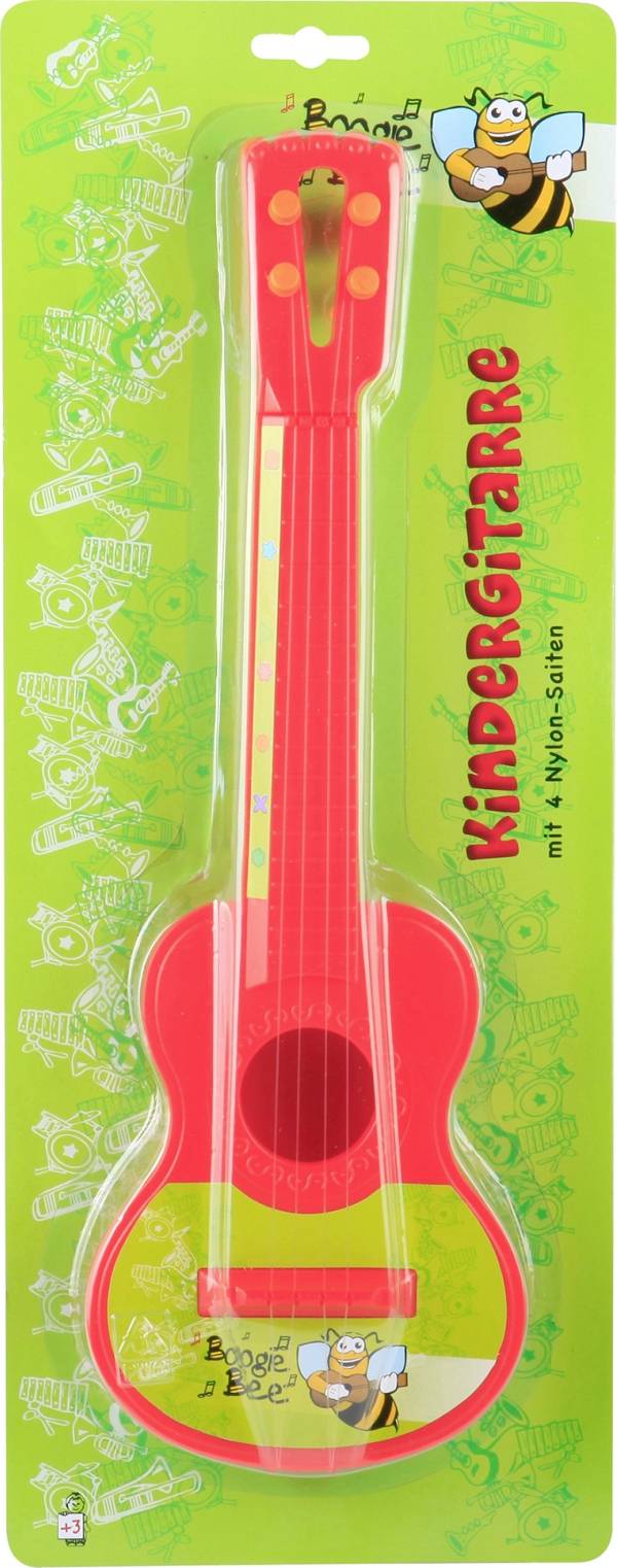 Boogie Bee Ukulele Rot