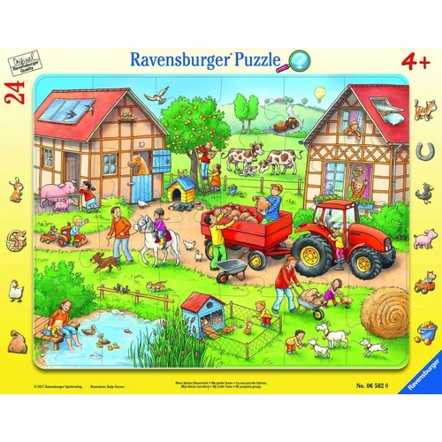 Ravensburger 06582 Rahmenpuzzle Mein kleiner Bauernhof 24 Teile 6582 Ravensburger 06582 Rahmenpuzzle Mein kleiner Bauernhof 24 Teile 6582