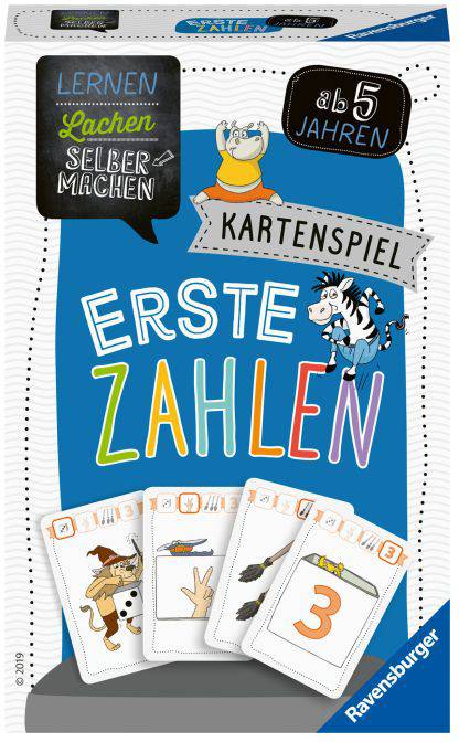 Ravensburger Ravensburger 80658 Lernen Lachen Selbermachen: Kartenspiel Erste Zahlen 80658 Anzahl Spieler (max.): 4