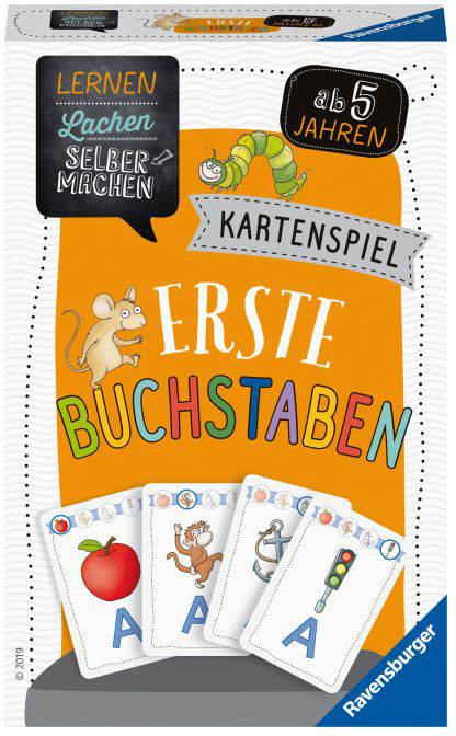Ravensburger Ravensburger 80659 Lernen Lachen Selbermachen: Kartenspiel Erste Buchstaben 80659 Anzahl Spieler (max.): 4