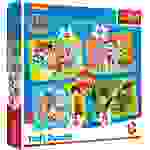 4 in 1 Puzzle # Paw Patrol 34346