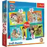 Vedes 4 in 1 Puzzle # Paw Patrol 34346 Vedes 4 in 1 Puzzle # Paw Patrol 34346