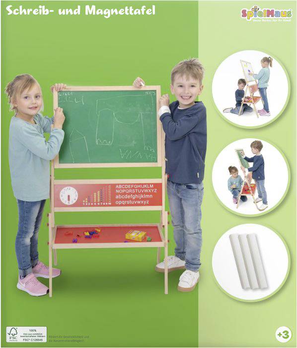 SMH Schreib-u. Magnettafel, inkl. Krei