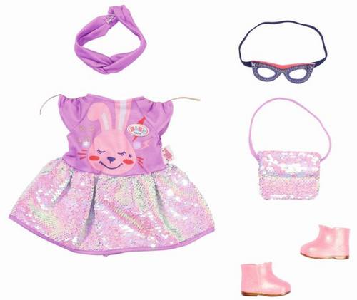 Zapf 830796 BABY born Deluxe Happy Birthday Outfit 43cm 830796