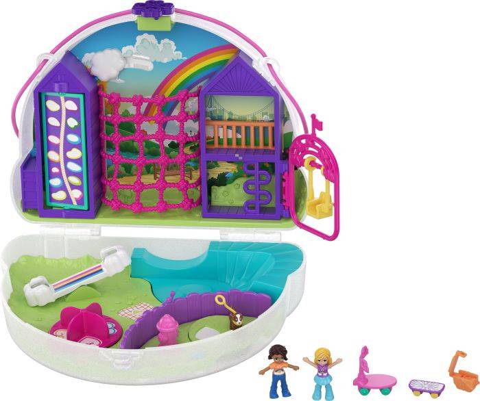 Mattel Mattel GKJ65 Polly Pocket Regenbogen-Tasche GKJ65