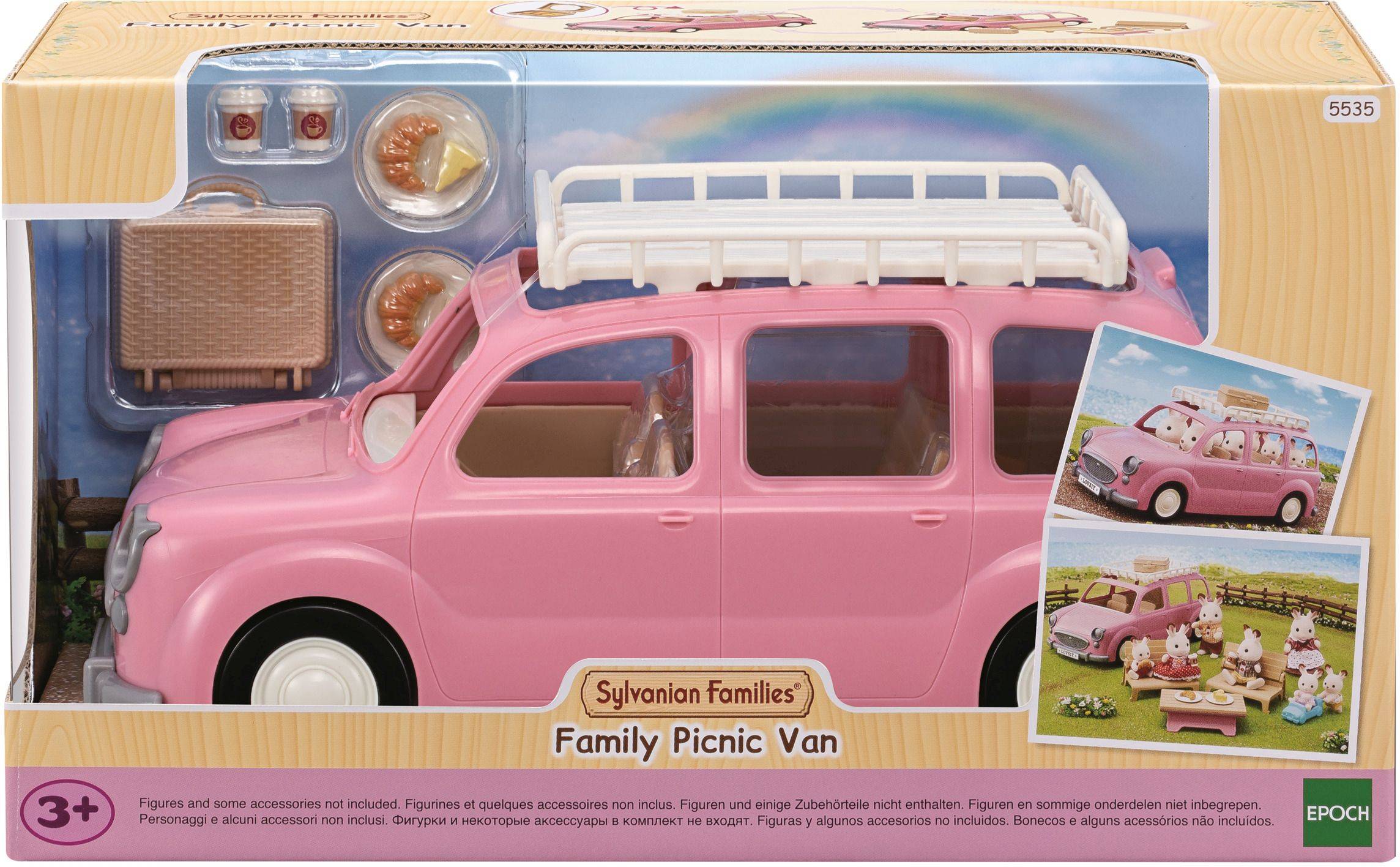 EPOCH Traumwiesen EPOCH Sylvanian Families 5535 Familienauto mit Picknickzubehör 5535
