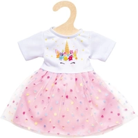 Pu-Einhorn-Kleid Hannah, Gr. 35-45cm Pu-Einhorn-Kleid Hannah, Gr. 35-45cm