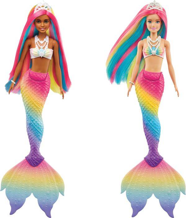 Mattel Mattel GTF89 Barbie Dreamtopia Regenbogenzauber Meerjungfrau GTF89
