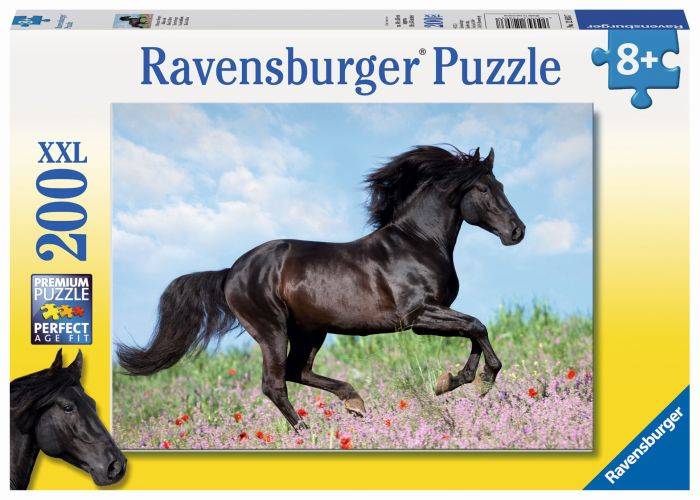 Ravensburger Ravensburger 12803 Puzzle Schwarzer Hengst 200 Teile 12803