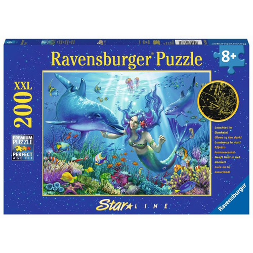 Ravensburger 13678 Puzzle Leuchtendes Unterwasserparadies 200 Teile 13678