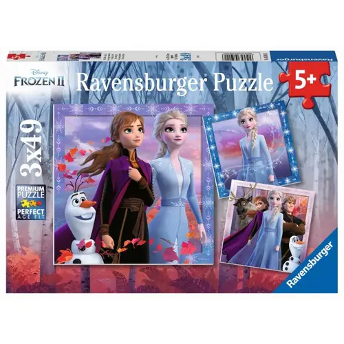 Ravensburger 05011 Puzzle: Disney Die Eiskönigin 2 Die Reise beginnt 3 x 49 Te 5011 Ravensburger 05011 Puzzle: Disney Die Eiskönigin 2 Die Reise beginnt 3 x 49 Te 5011