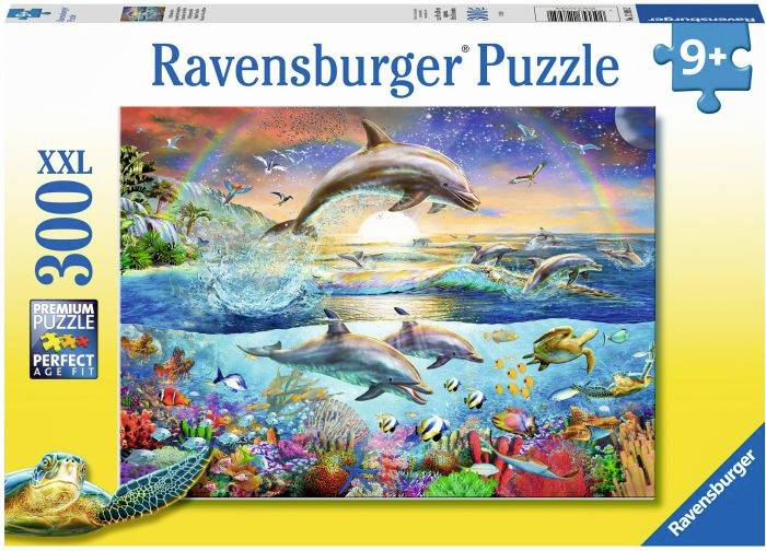 Ravensburger Ravensburger 12895 Puzzle Delfinparadies 300 Teile 12895