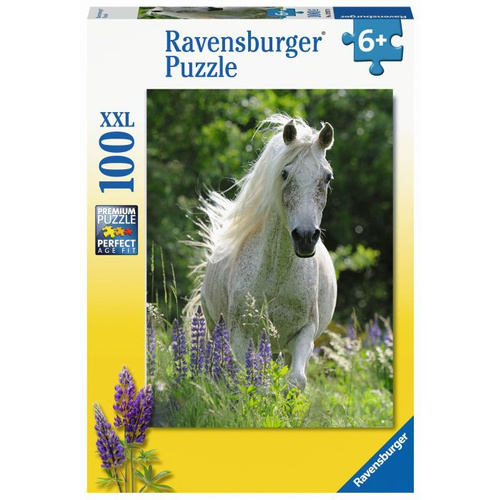 Ravensburger 12927 Puzzle Weiße Stute 100 Teile 12927