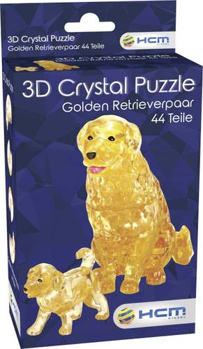 Crystal Puzzle - Golden Retrieverpaar 59189