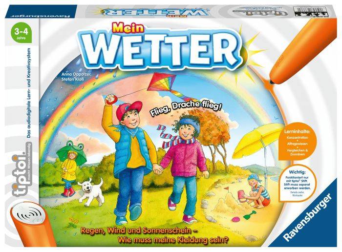 Ravensburger tiptoi® Regen, Wind und Sonnenschein 74