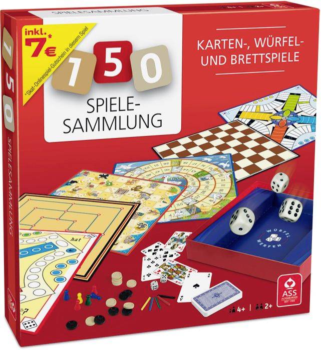 ASS Spielesammlung 150 Spielmöglichkeiten 22501344