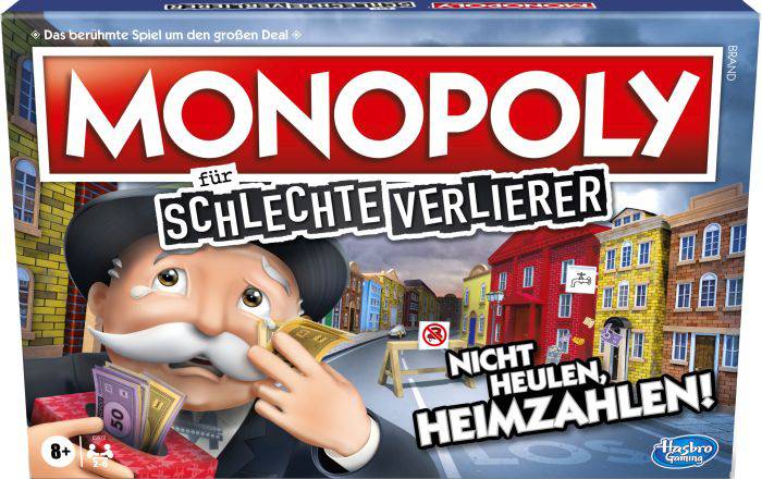 Hasbro E9972100 Hasbro E9972100 Monopoly für schlechte Verlierer