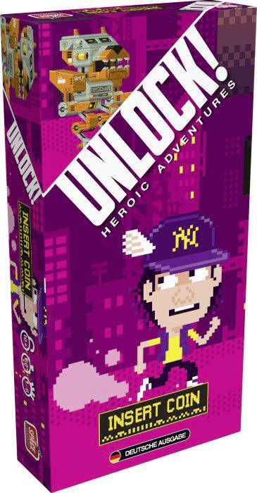 Asmodee SCOD0043 Unlock! - INSERT COIN (Einzelszenario) Box 5