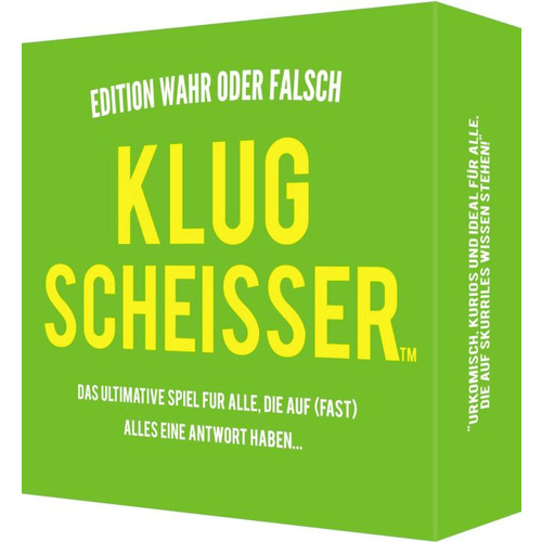 Pegasus Spiele KYL43028 Klugscheisser - Wahr oder Falsch Edition