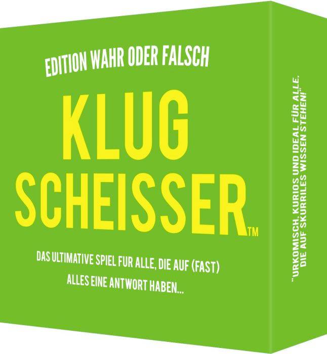 Pegasus Spiele KYL43028 Klugscheisser - Wahr oder Falsch Edition