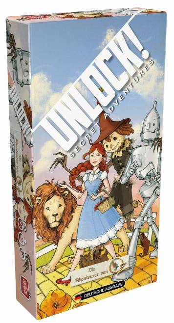 Asmodee Unlock! Die Abenteurer von Oz Einzelsz Asmodee Unlock! - Die Abenteurer von Oz (Einzelsz.) Box3C SCOD0056