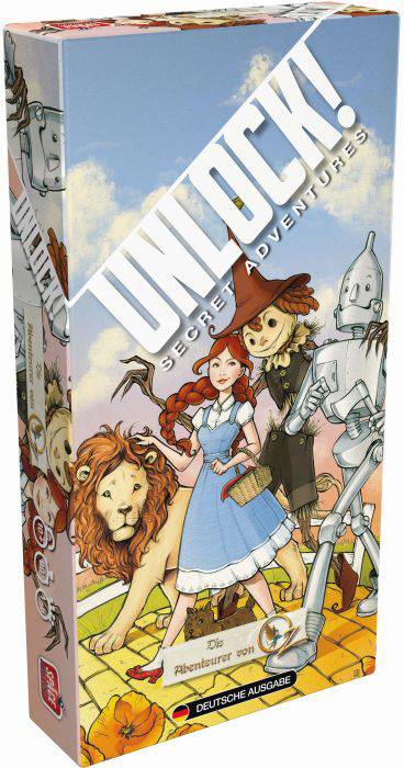 Asmodee Unlock! Die Abenteurer von Oz Einzelsz Asmodee Unlock! - Die Abenteurer von Oz (Einzelsz.) Box3C SCOD0056