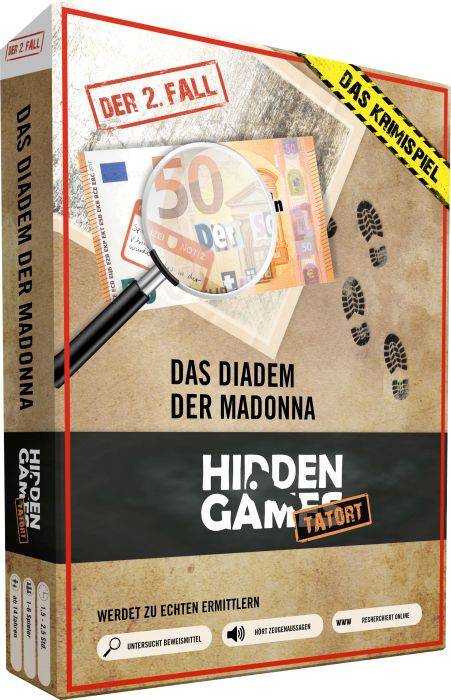 34115 Krimi-Spielebox: Hidden Games Tatort # Das Diadem der Madonna (Fall 2)