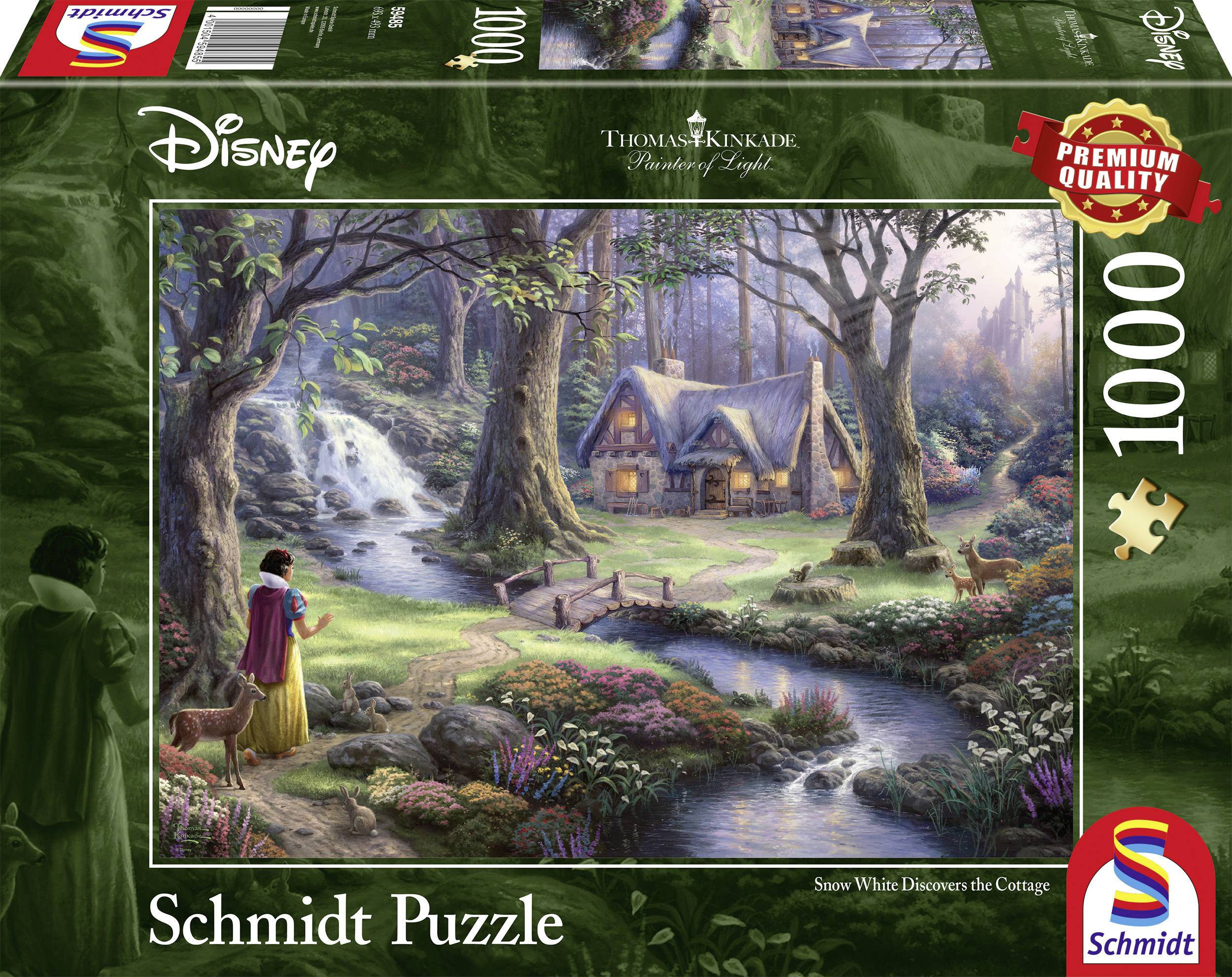 Disney, Schneewittchen 1000 Teile 59485 Schmidt Spiele Puzzle Disney, Schneewittchen 1000 Teile 1 St.