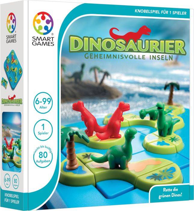 SMARTGAMES Dinosaurier - Geheimnisvolle Inseln SG282DE