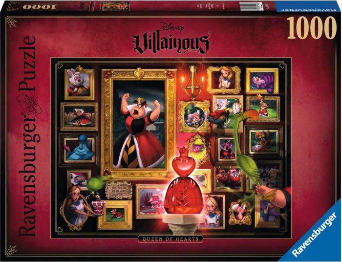 Pz. Villainous: Queen of Hearts 1000T 15026 Ravensburger 15026 Puzzle: Villainous:Queen of Hearts 1000 Teile 1 St.