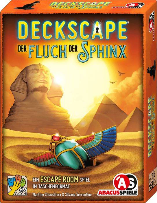 Abacusspiele Deckscape - Der Fluch der Sphinx 38193 Anzahl Spieler (max.): 6