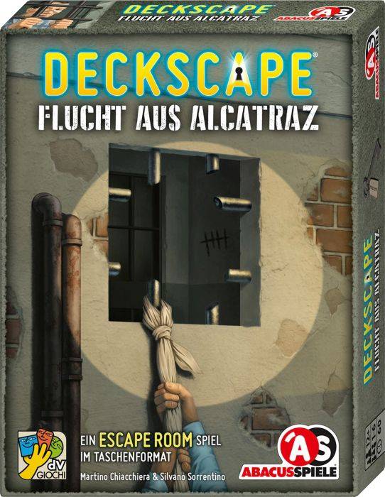 Abacusspiele Deckscape - Flucht aus Alcatraz 38201 Anzahl Spieler (max.): 6