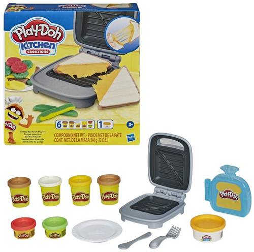 Hasbro E76235L0 Play-Doh Kitchen Creations Sandwichmaker Set