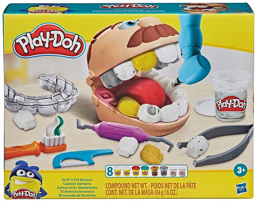 Hasbro Hasbro F12595L0 Play-Doh Zahnarzt Dr. Wackelzahn