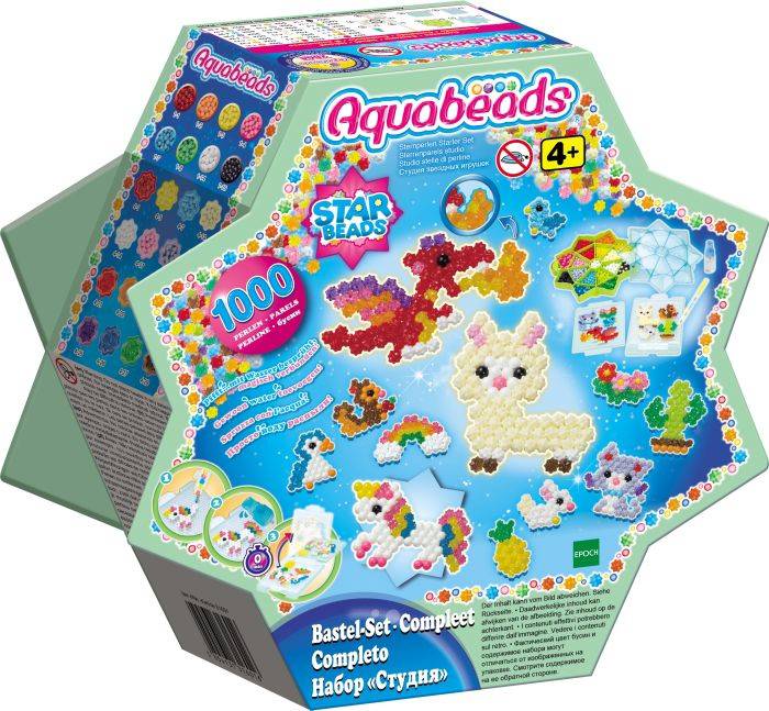 Vedes EPOCH Aquabeads 31601 Sternperlen Starter Set 1000 Aquabeads 31601