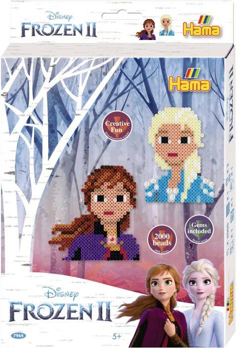Hama® Bügelperlen Kleine Geschenkpackung Frozen 2 mit 2.000 Perlen 7964