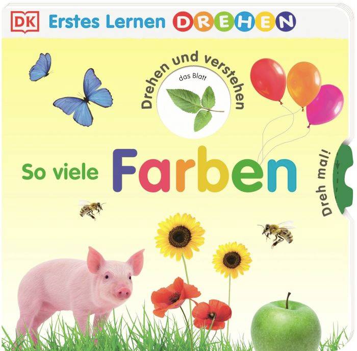 Erstes Lernen Drehen. So viele Farben