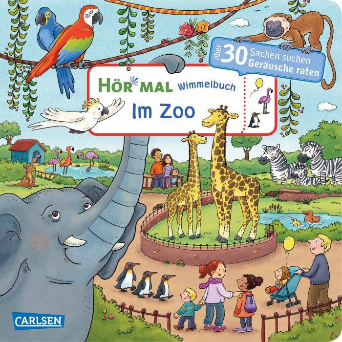 Hör mal: Wimmelbuch: Im Zoo