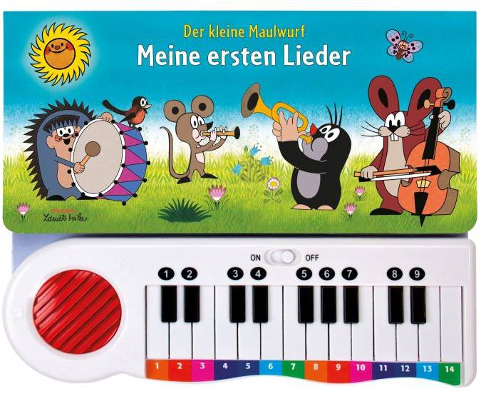 Der kl. Maulwurf - Klavierbuch