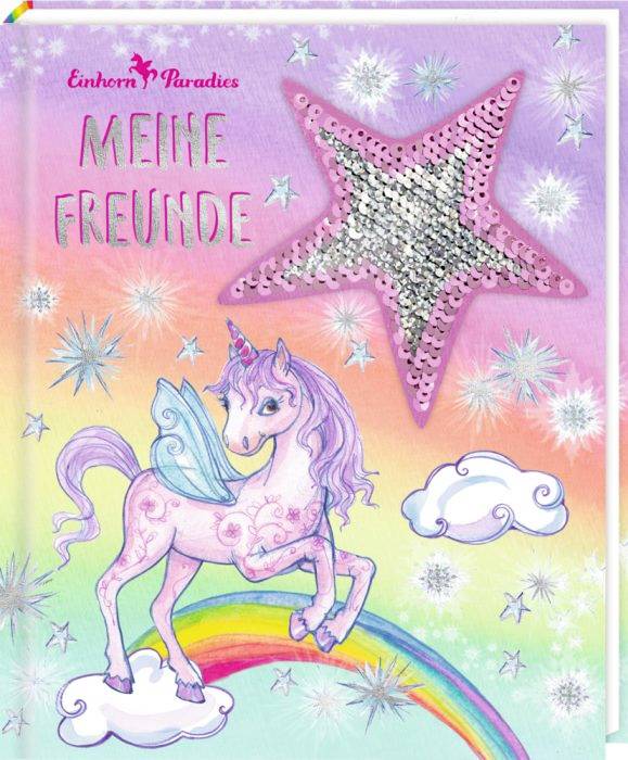 Freundebuch: Einhorn-Paradies