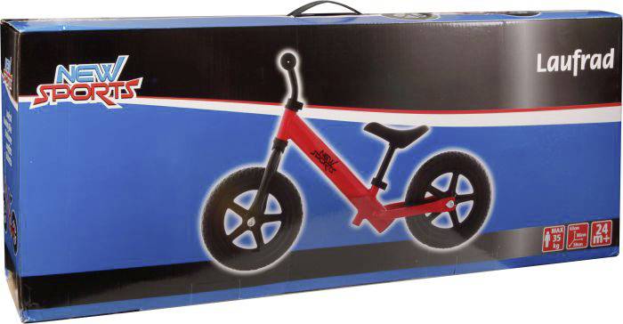 NSP Laufrad rot, 12 Zoll