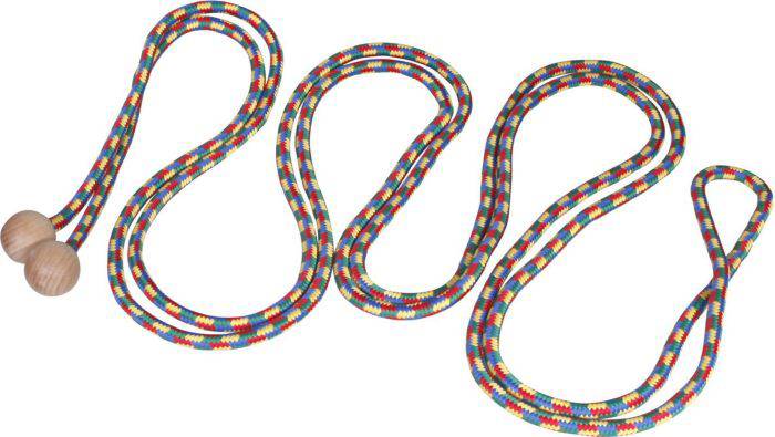 OA Schwungseil mit Holzkugeln, Länge 5